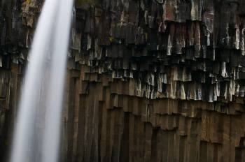 Waterfall and Columnar Basalt